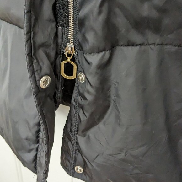 MICHAEL KORS Women's Puffer Down Jacket Zip Up Coat Parka Size S Black - Picture 11 of 16